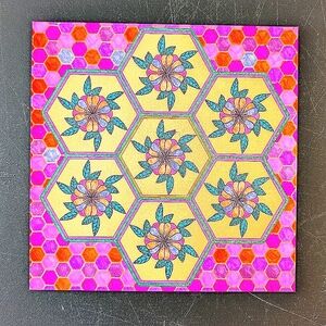 Colorful Geometric Art Print